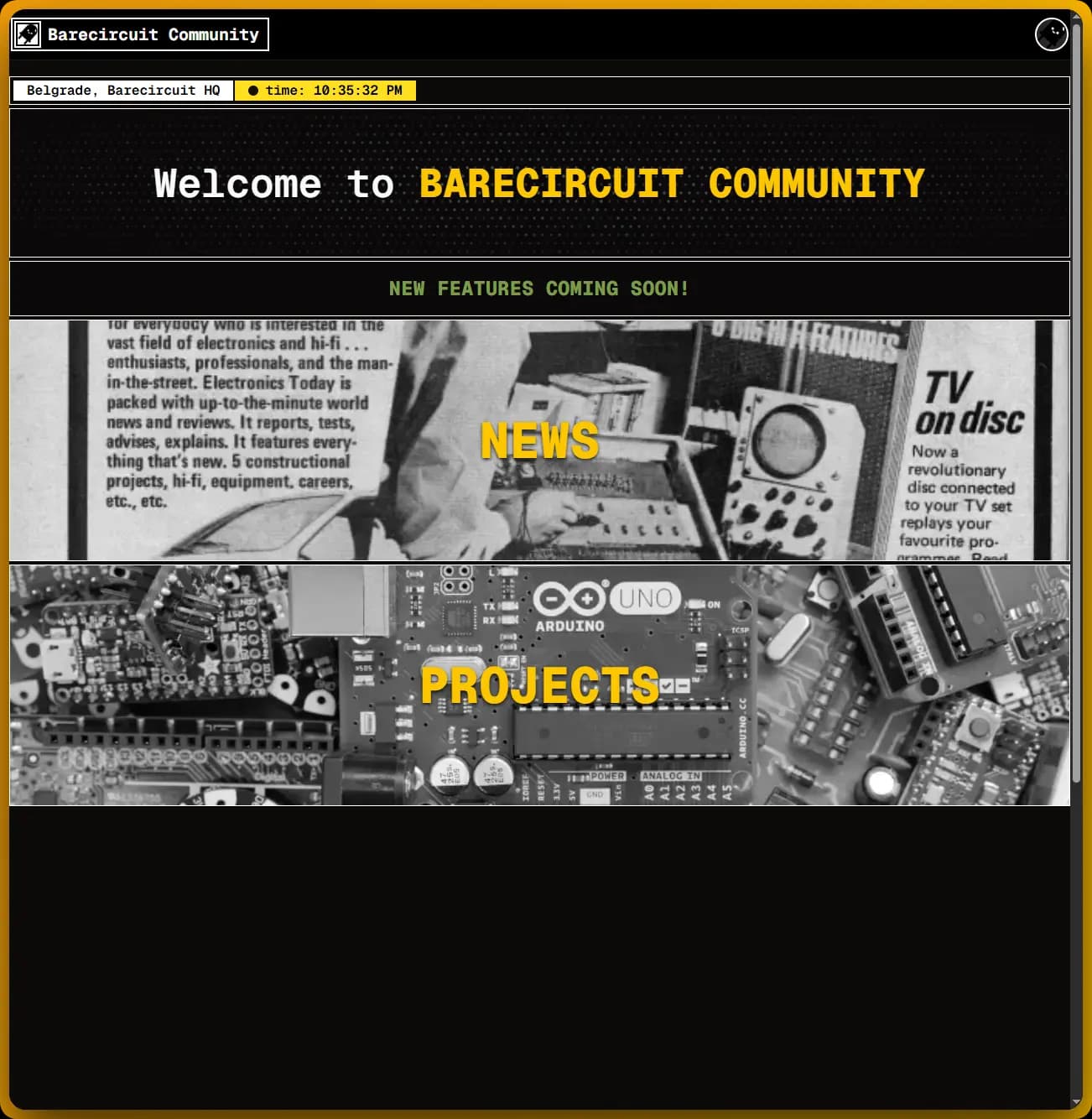 Community Website